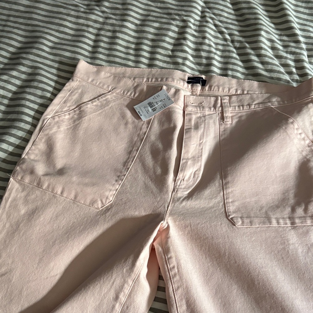 J. Crew Factory High Rise Light Pink Jeans